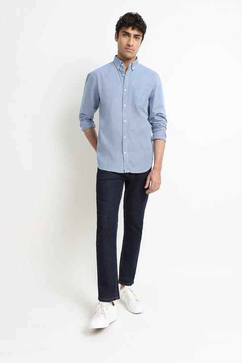 The Blue Check Shirt
